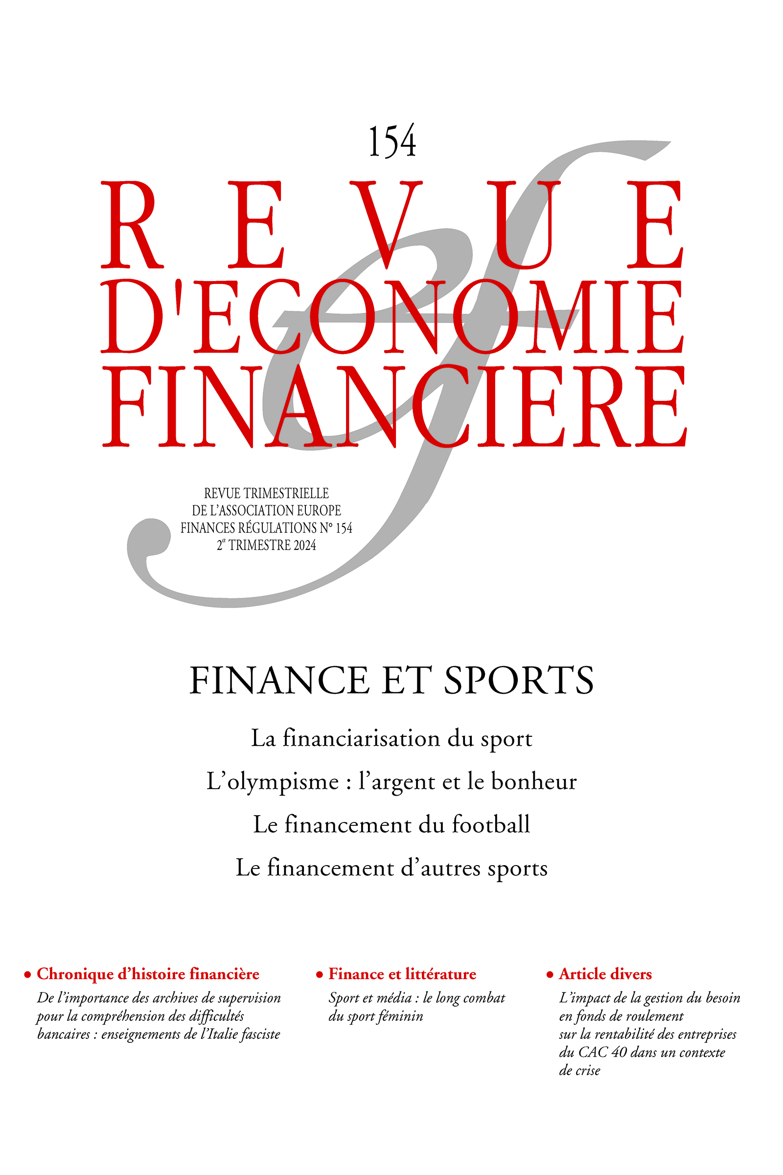 Finance et sports